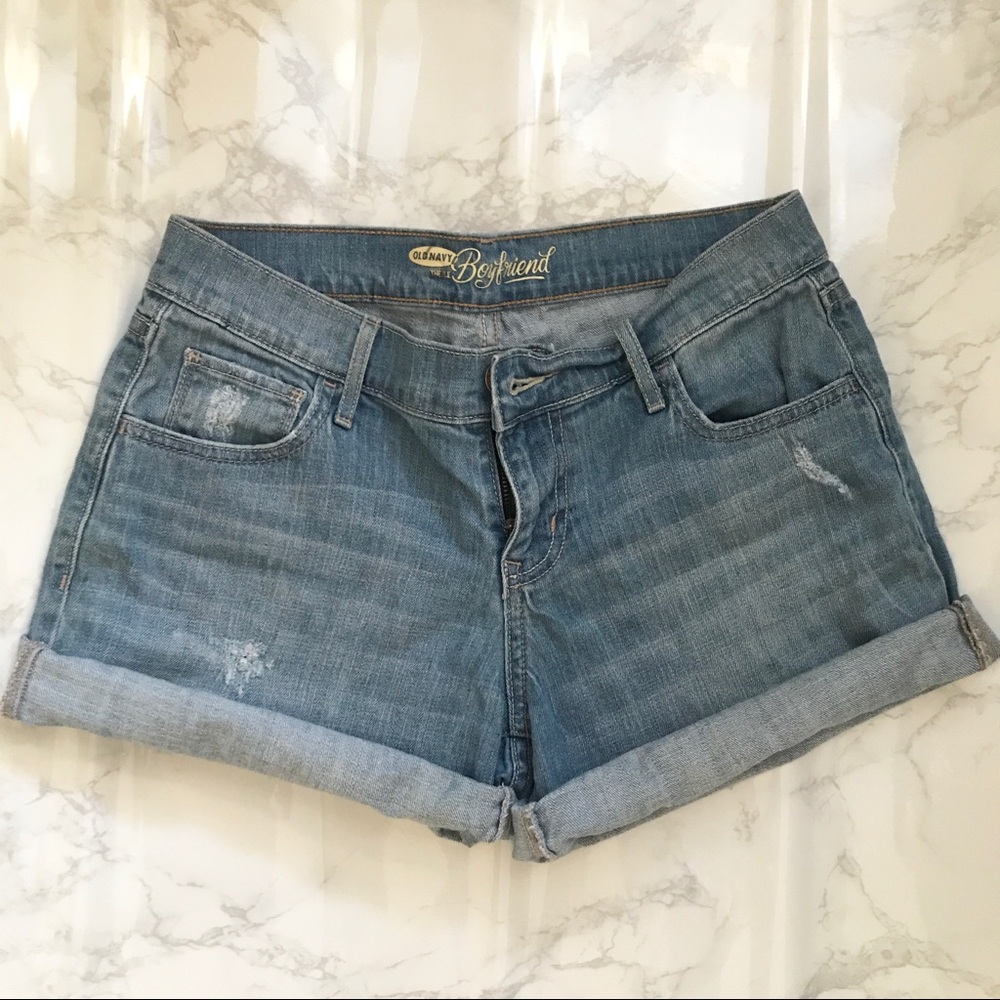 🚫SOLD🚫Distressed Denim Shorts