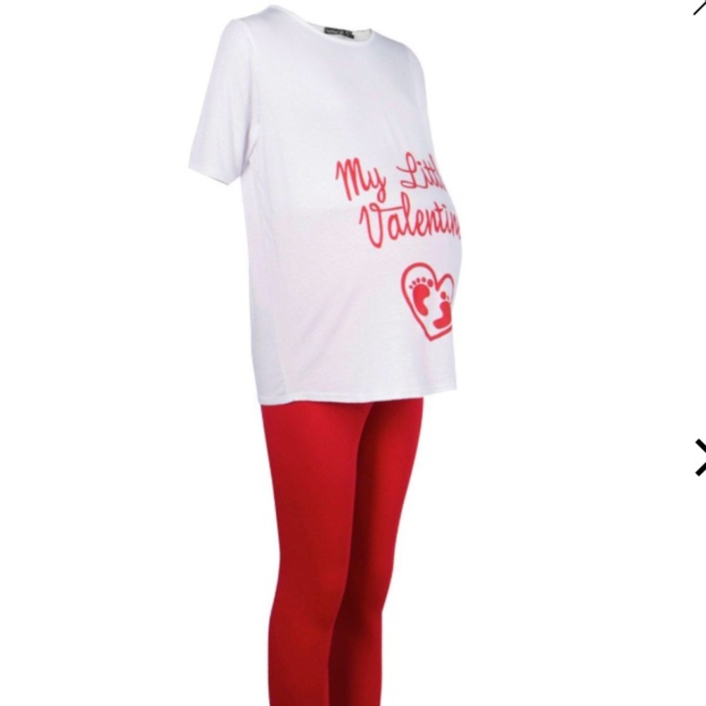 Final❤️NWT maternity pajama two piece size 4