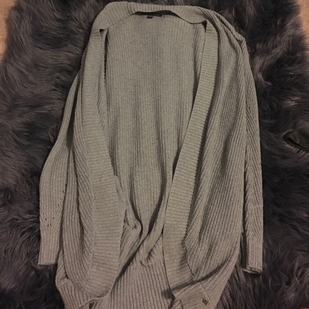Grey American Eagle Cardigan💥
