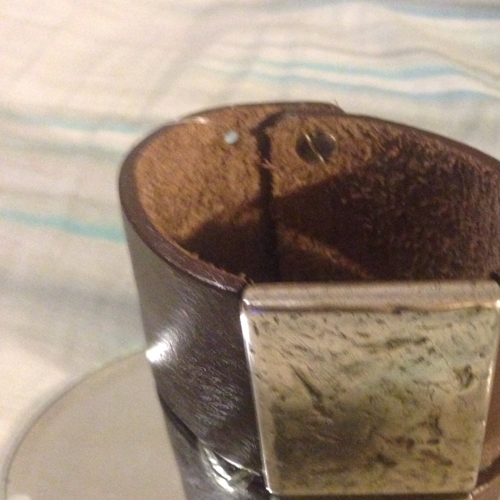 LF leather band bracelet