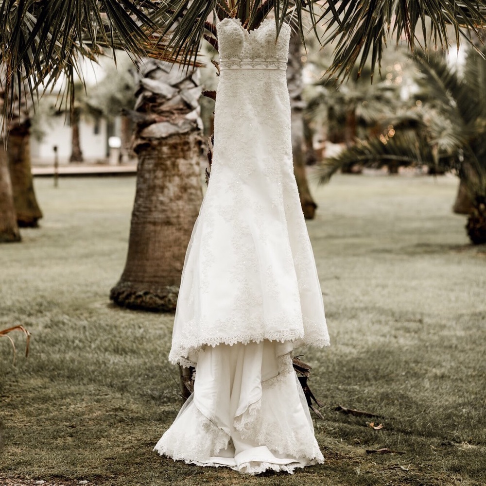 WEDDING DRESS with free veil