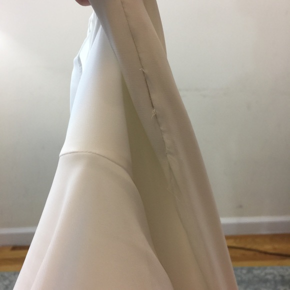 NWT Jill Stuart White Strapless Maxi Bridal Dress - Picture 7 of 8