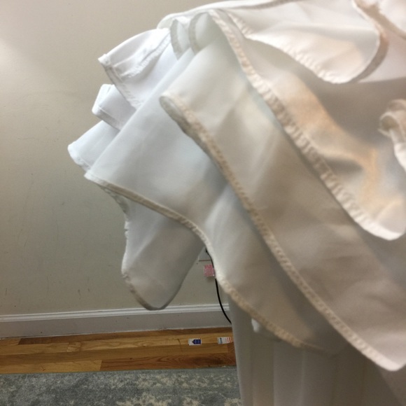 NWT Jill Stuart White Strapless Maxi Bridal Dress - Picture 8 of 8