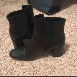Zara black booties