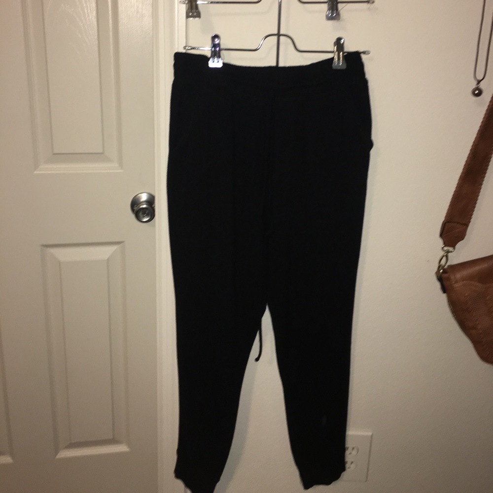 Black Cotton Sweatpants (Joggers) 🖤