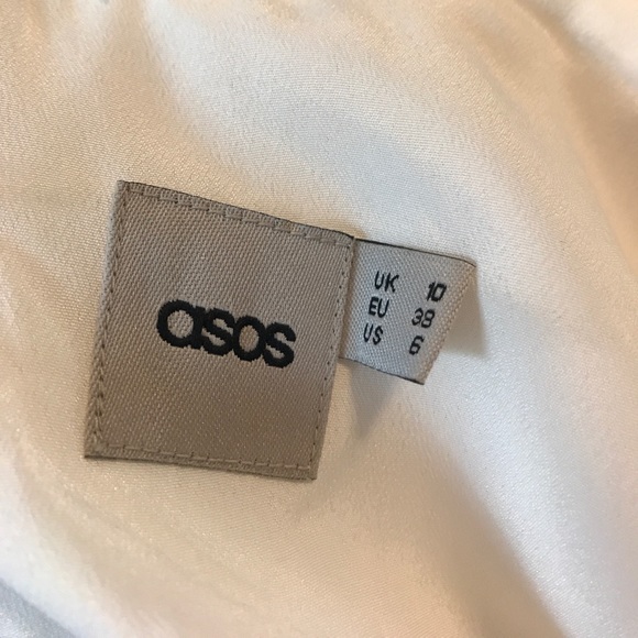 White ASOS Dress - Picture 3 of 4