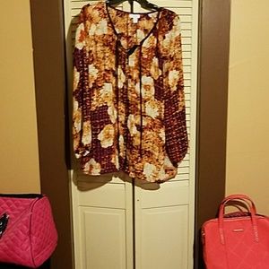 Beautiful fall blouse!!!