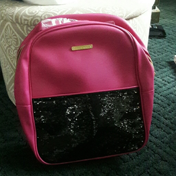 Juicy couture sequin hot pink backpack - Picture 1 of 2