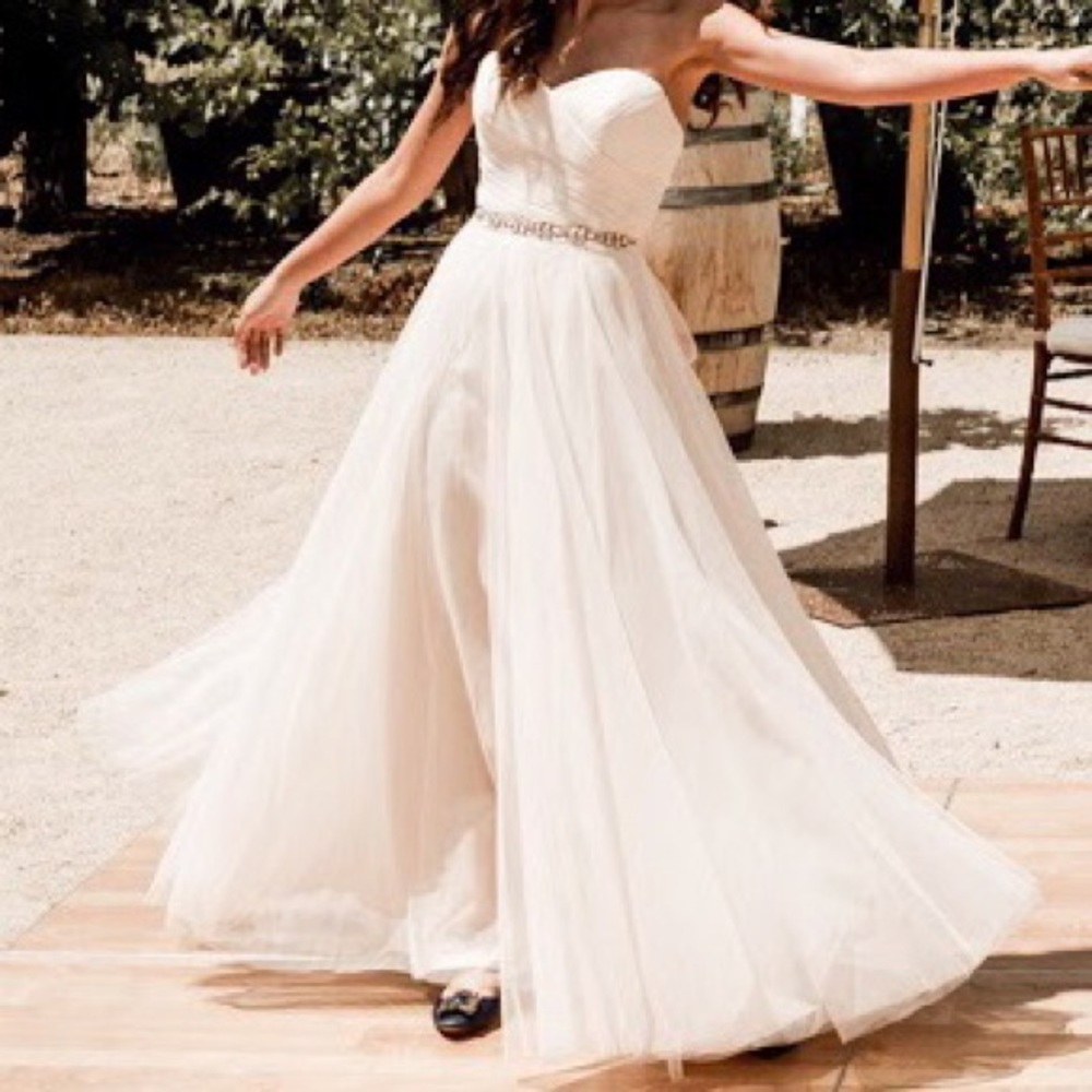 BLUSH BHLDN WEDDING DRESS - Picture 3 of 6