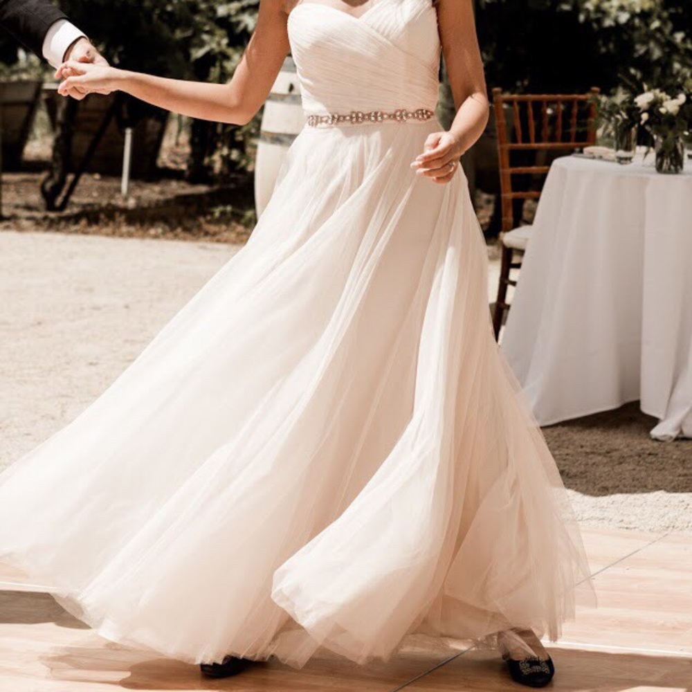 BLUSH BHLDN WEDDING DRESS - Picture 5 of 6