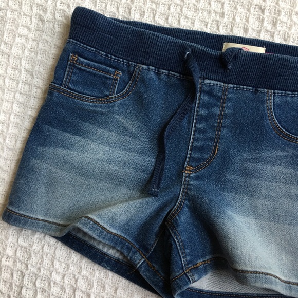SO Ribbed Waist Jean Shorts New - Picture 5 of 7