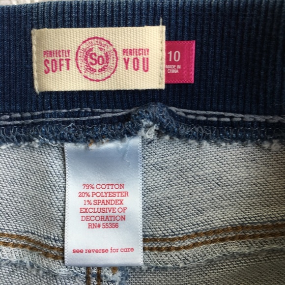 SO Ribbed Waist Jean Shorts New - Picture 6 of 7