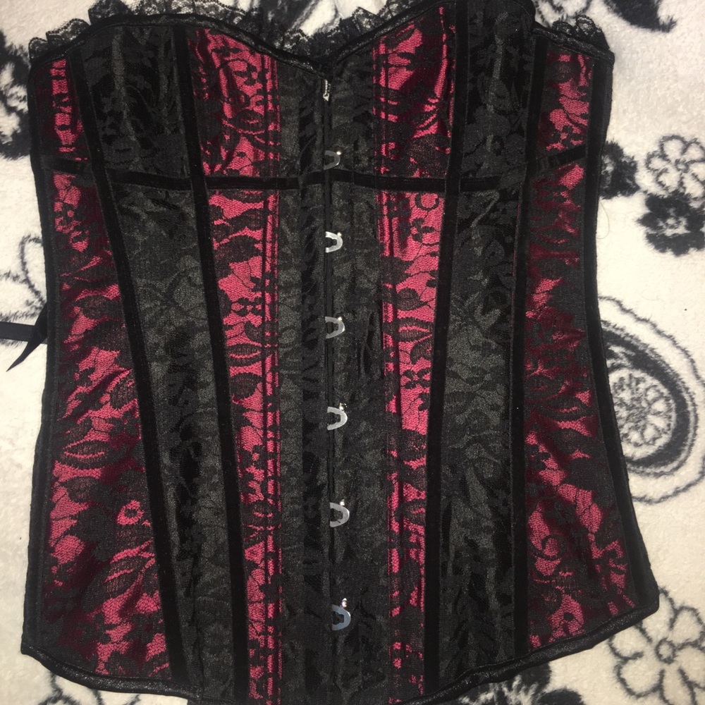 Steal boned Corset.