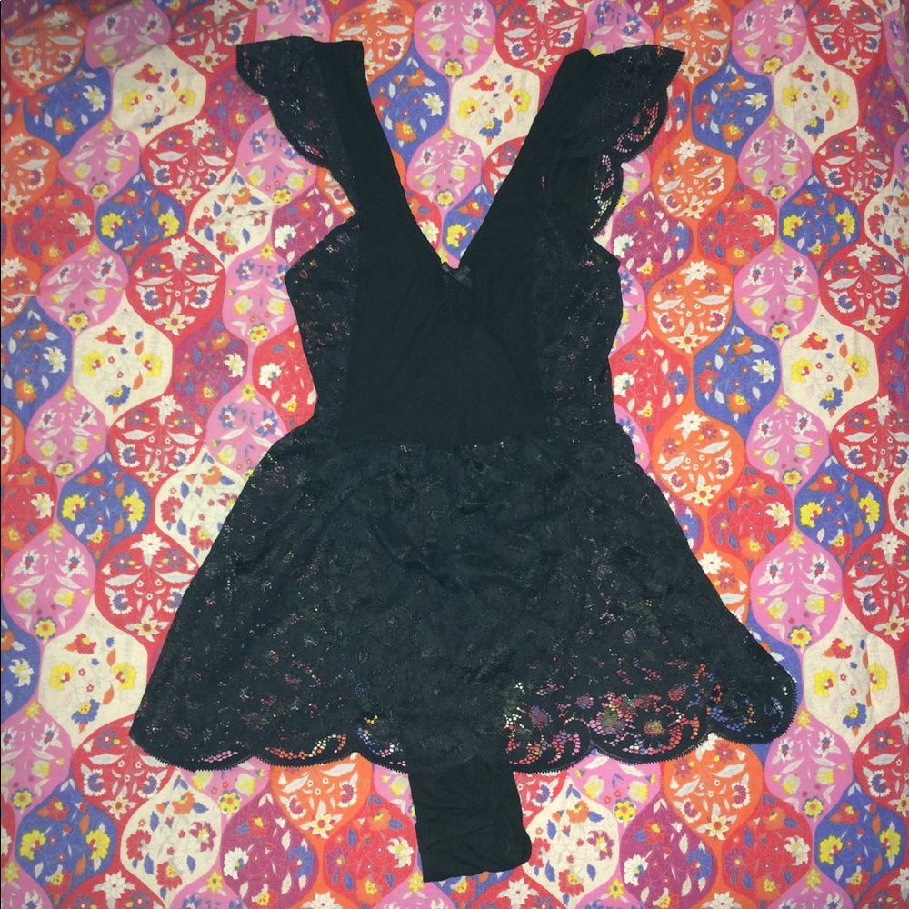 SKIVVIES by For Love & Lemons Daisy Lace Romper