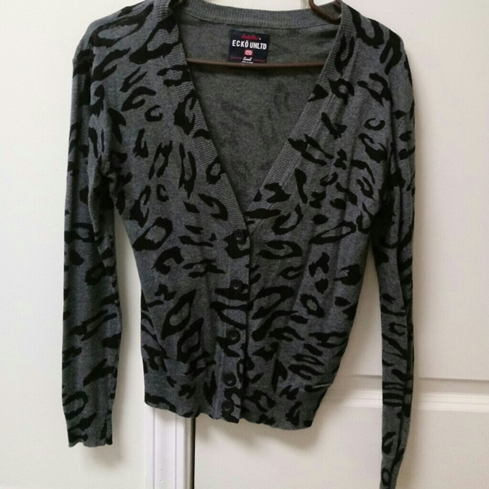 Leopard cardigan