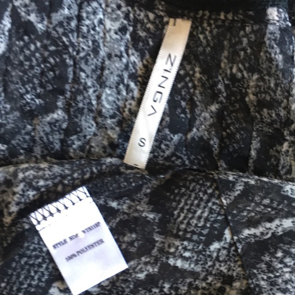 Zinga Sheer Tank Top - Picture 7 of 7