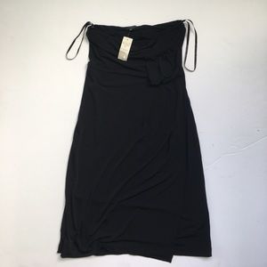 Women’s Ann Taylor strapless black dress