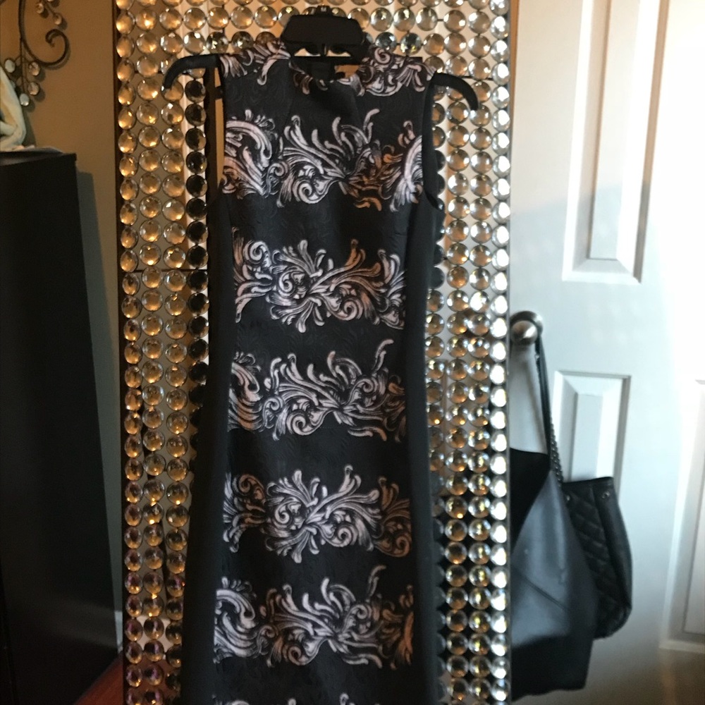 H&M- Black Fitted Dress