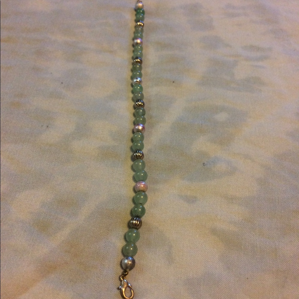 Jade Beaded Bracelet