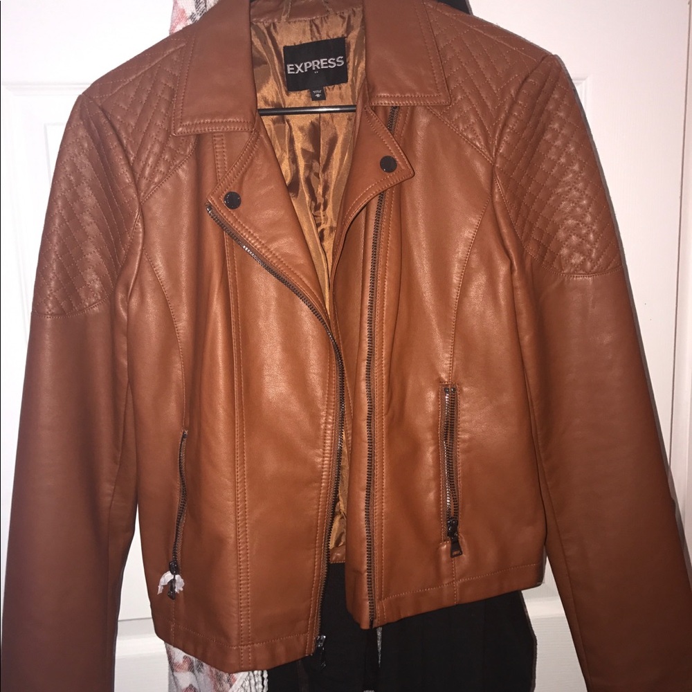 Leather jacket