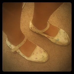 Urban outfitters Satin (Chinese) Mary Jane flats