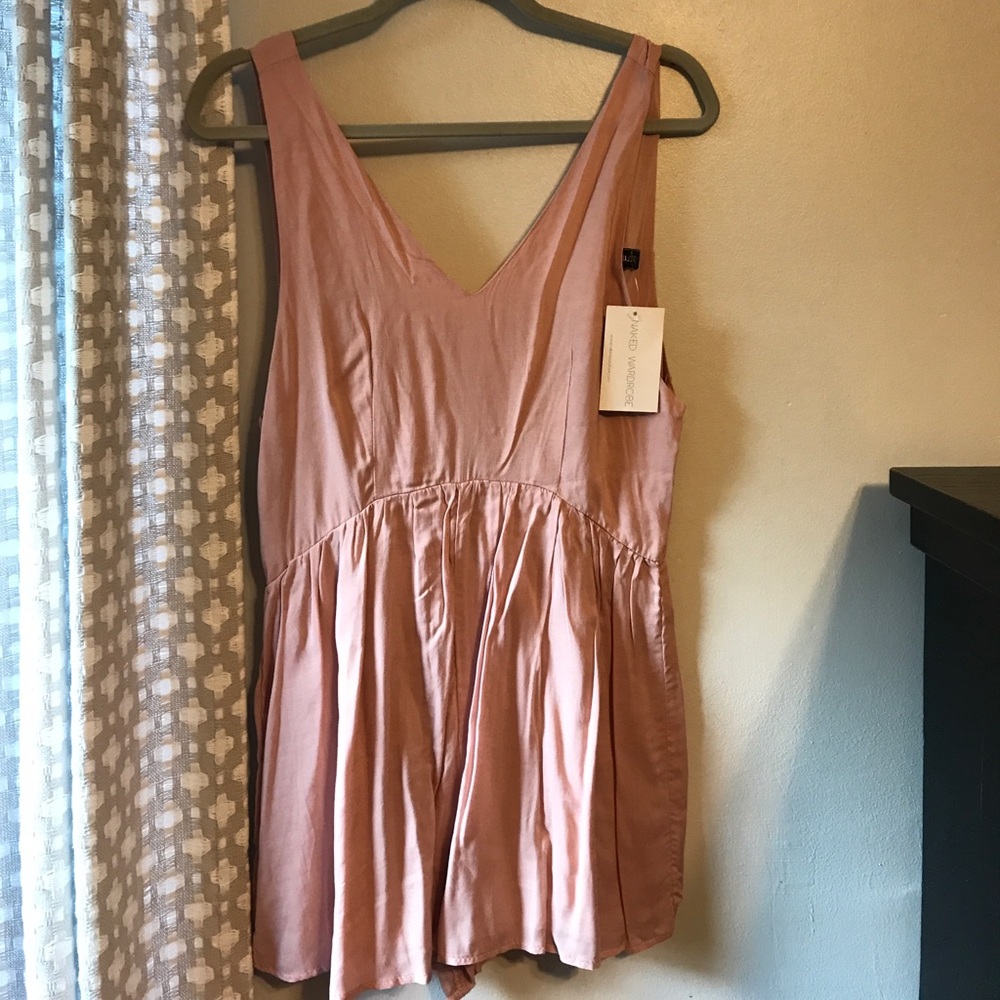 Dusty Rose Romper