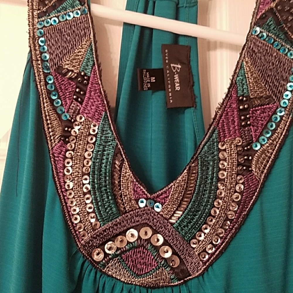 Tank top teal - Picture 2 of 3
