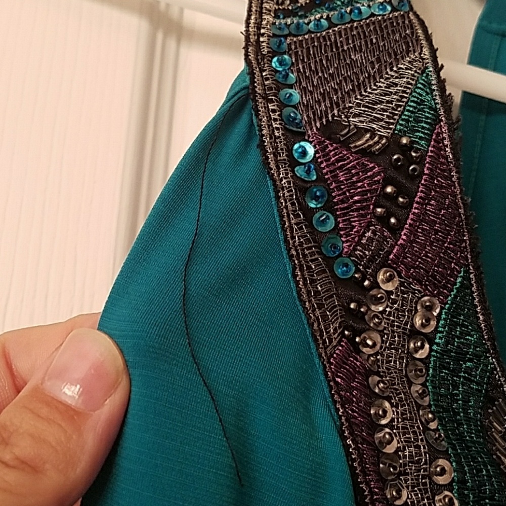 Tank top teal - Picture 3 of 3