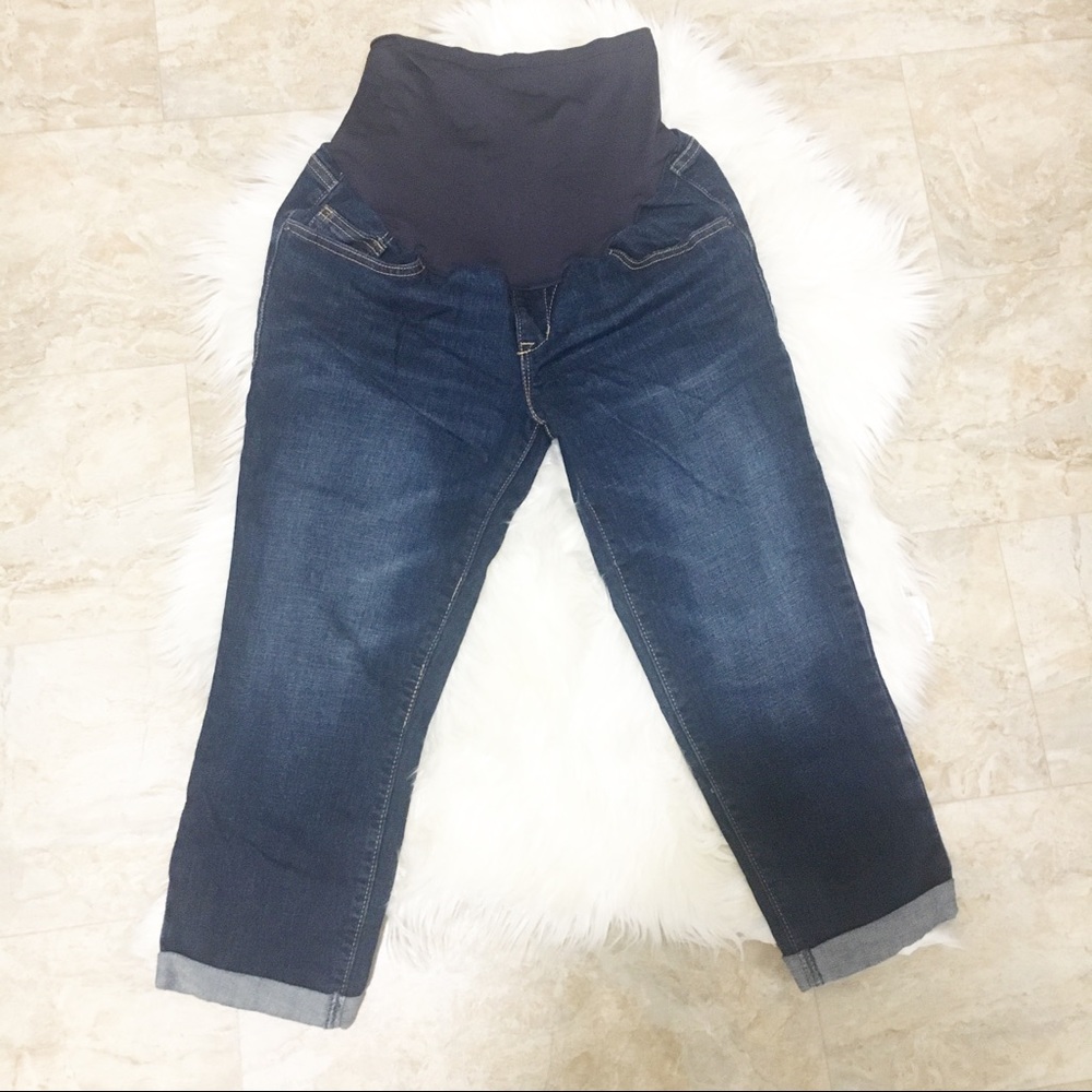 Old Navy Maternity Crop/Capris Size 8 Full Panel