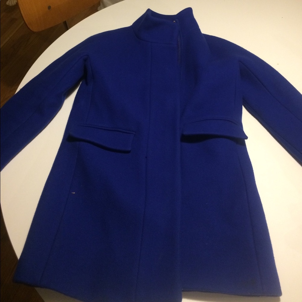 Jcrew stadium cloth nello gori wool coat