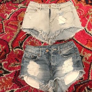Jean Short Set
