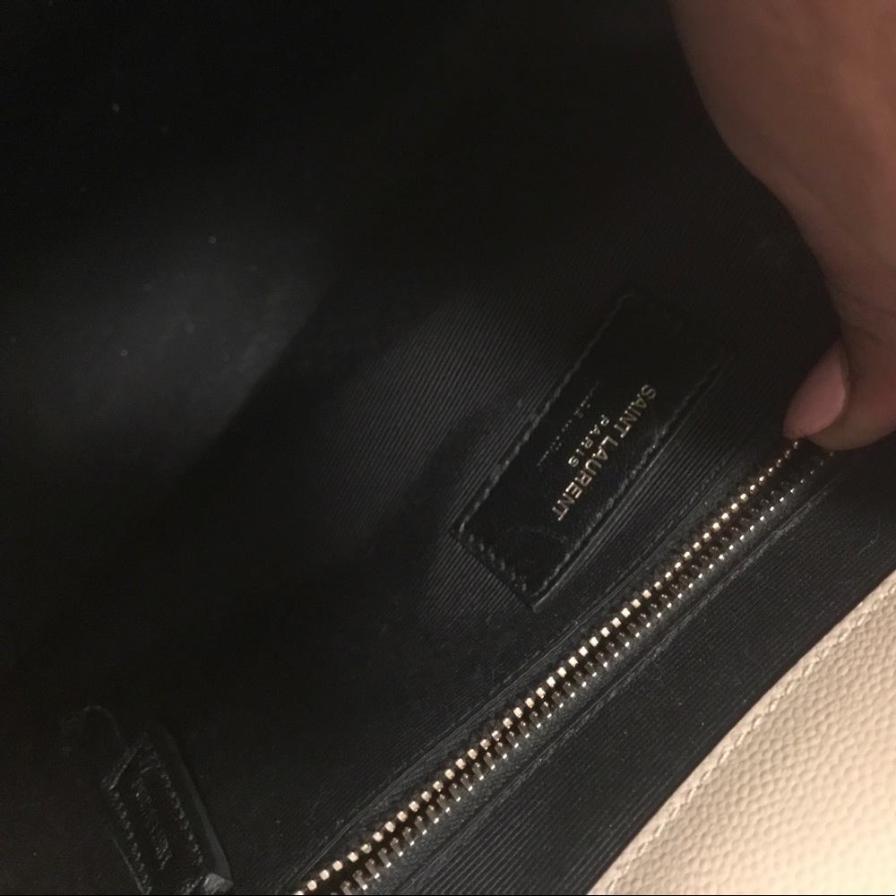 Large Monogram Leather Chain Shoulder Bag - Picture 3 of 8