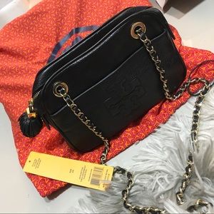 TORY BURCH Thea ..cross body chain bag