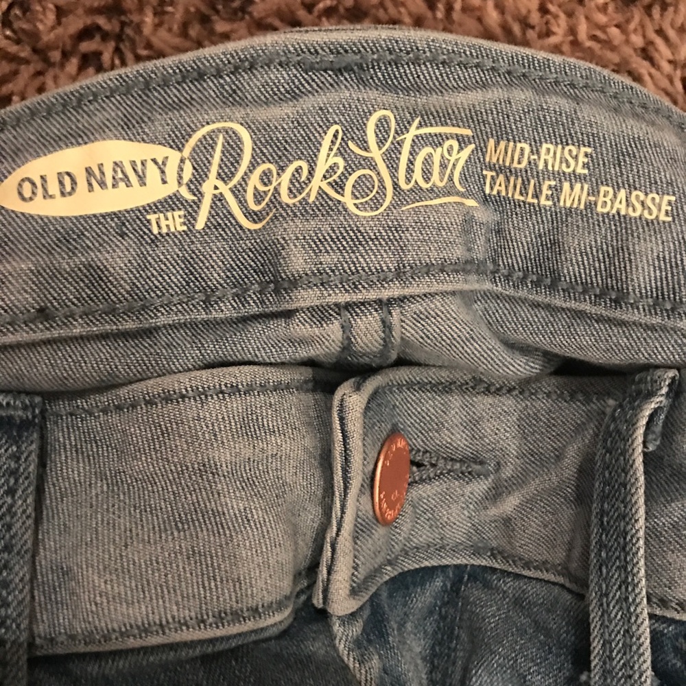 Old navy rockstar skinny jeans