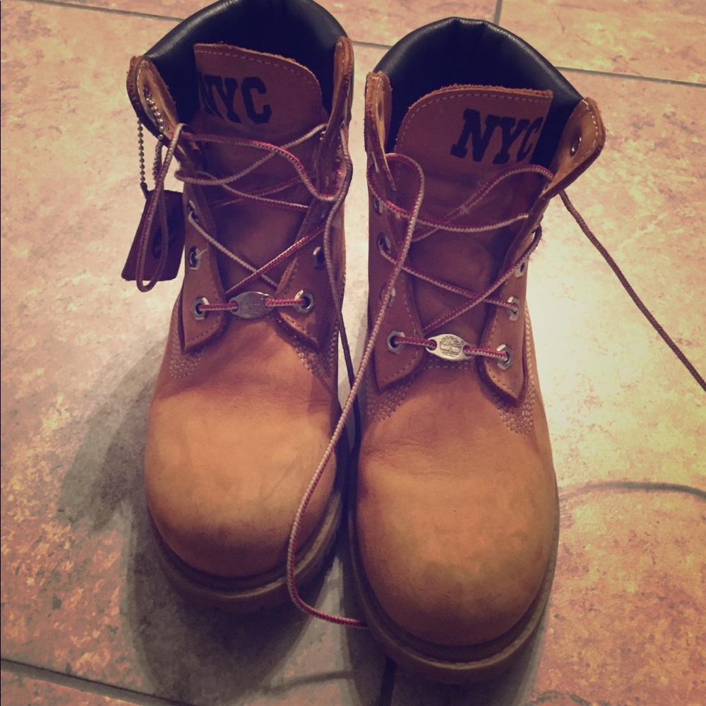 Custom NYC Timberlands