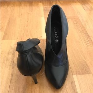 Black Aldo Heels