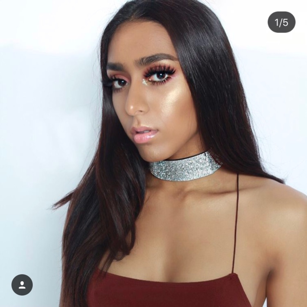 2 Separate Diamond Choker Bundle