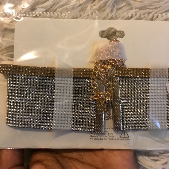 2 Separate Diamond Choker Bundle - Picture 3 of 3