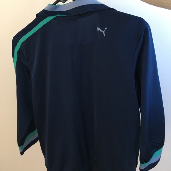 Blue Vintage 80s Puma Jacket - Picture 3 of 3