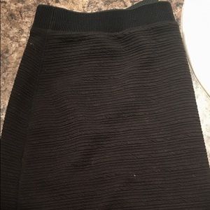 High waisted pencil skirt