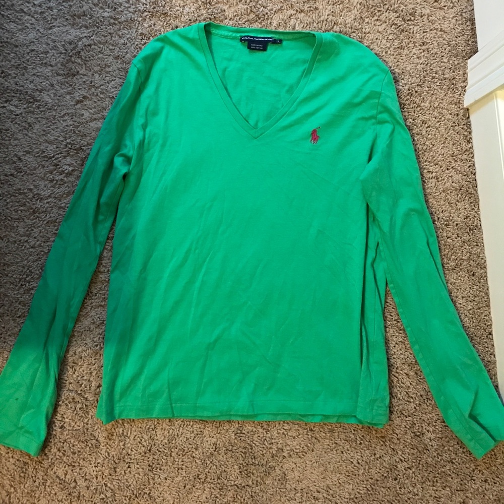 Ralph Lauren long sleeve v neck
