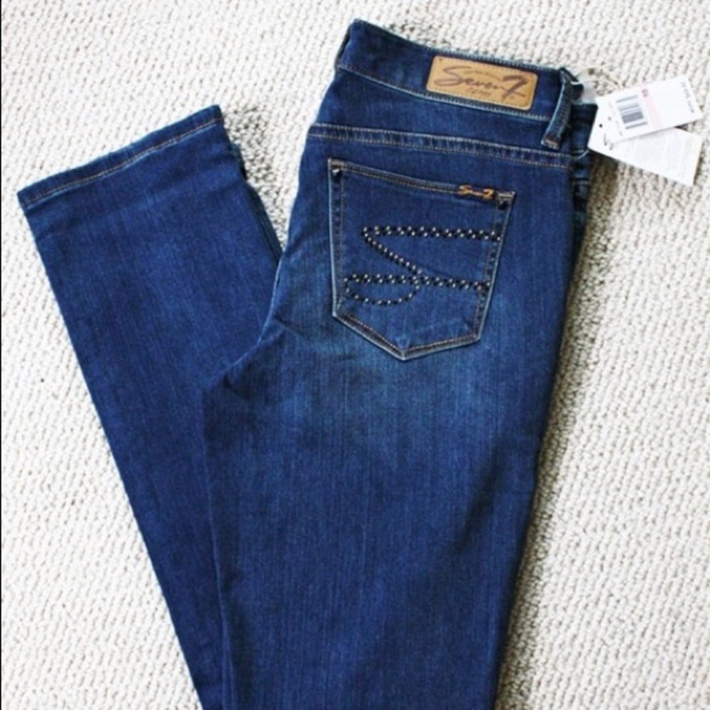 Straight leg Seven Jeans.  NWT