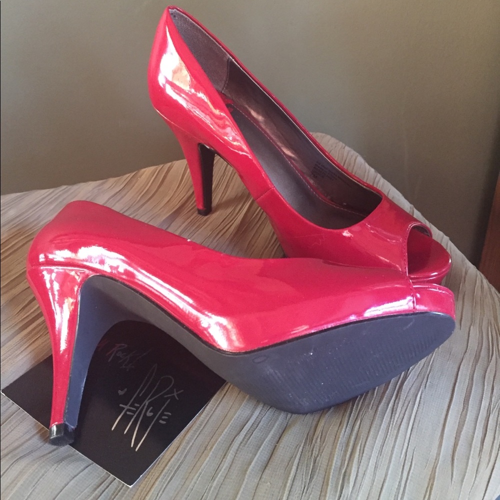 Red Patten heels - Picture 4 of 5