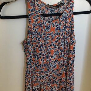 MinkPink Orange Floral Dress