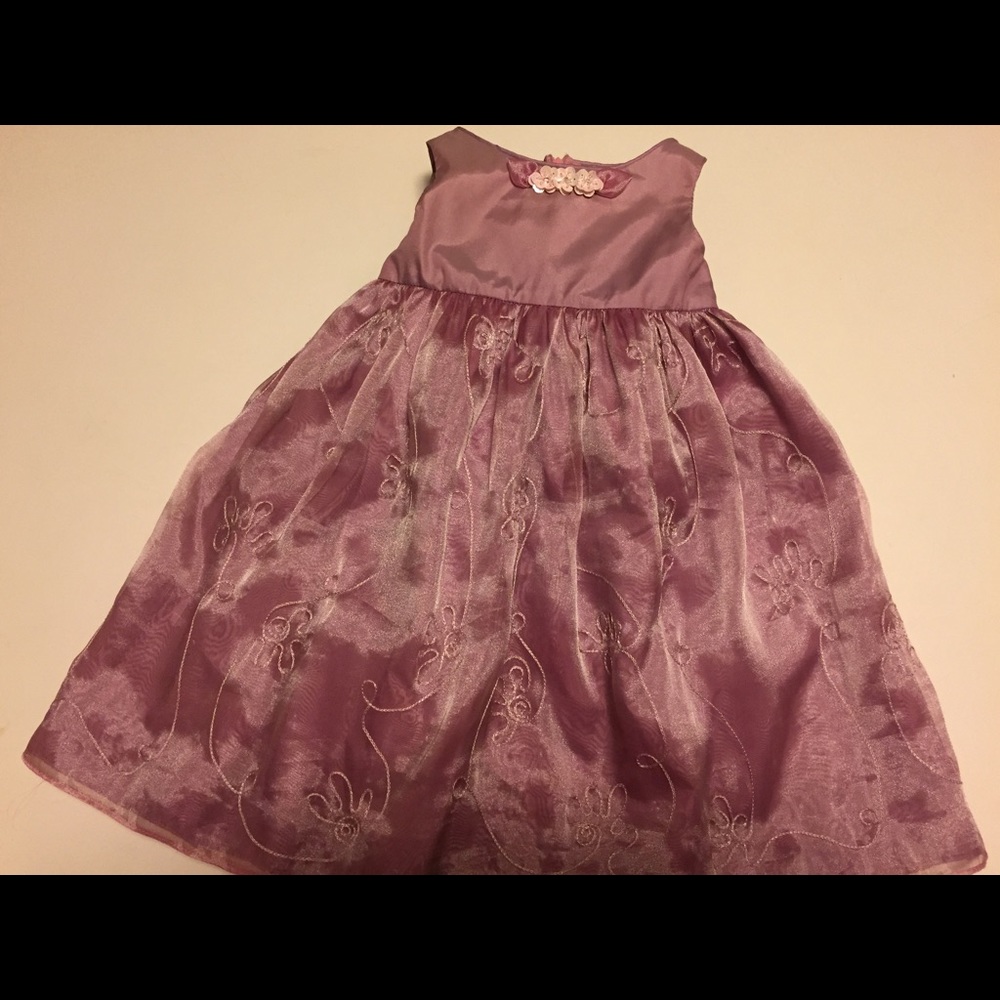 Toddler party dress with sweater