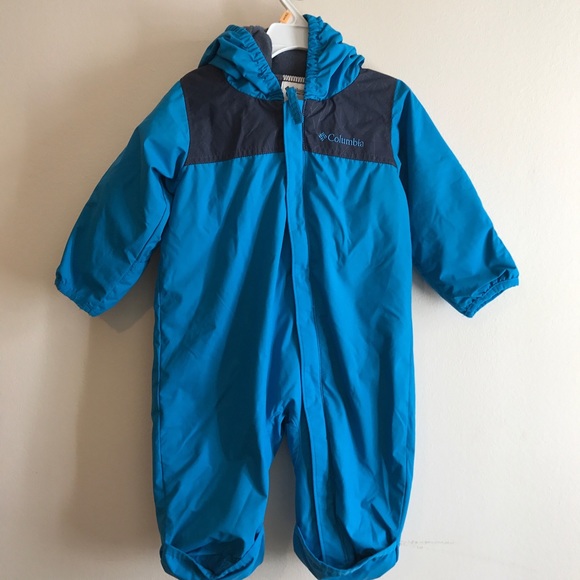 columbia fleece snowsuit baby