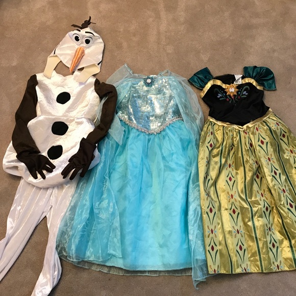 elsa and olaf costumes