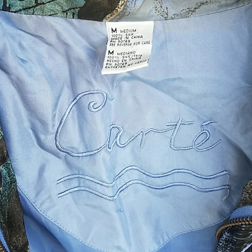 Carté Silk Jacket - Picture 3 of 4
