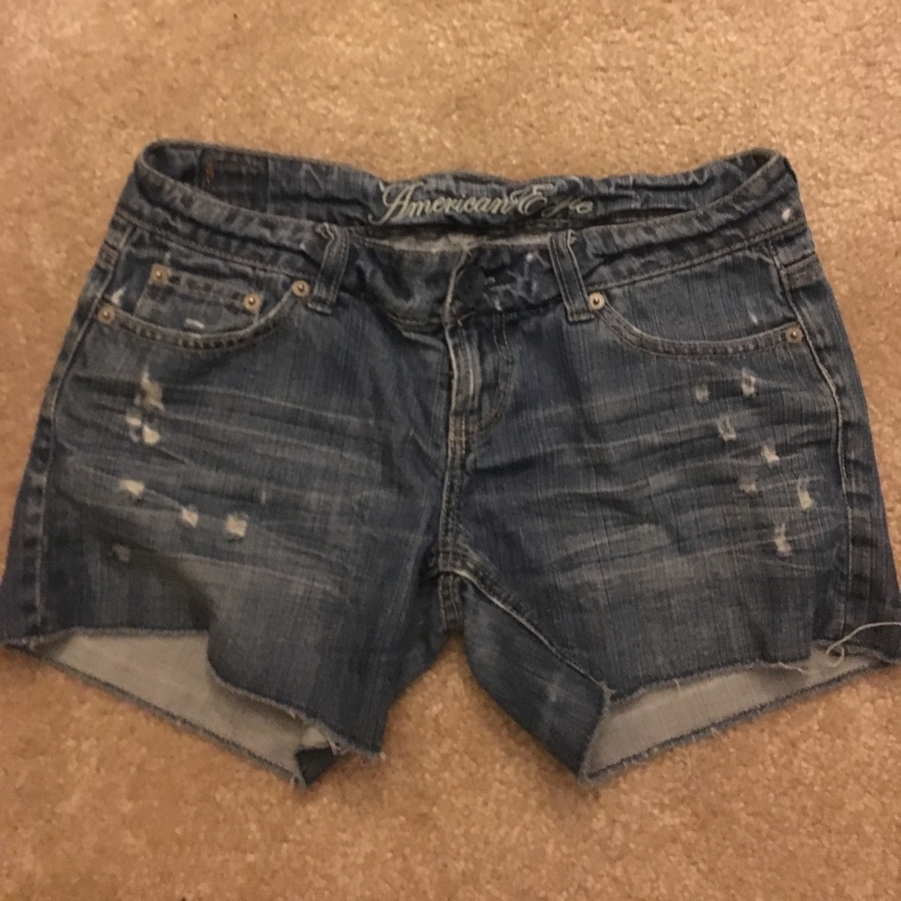 American eagle jean shorts