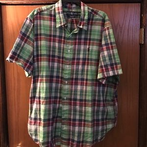 Short Sleeve Polo Button Up